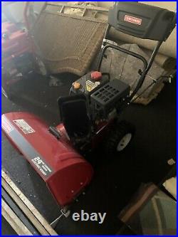 Craftsman Snow Blower 24 Clearing Width Electric Start