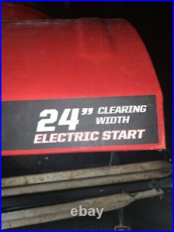 Craftsman Snow Blower 24 Clearing Width Electric Start