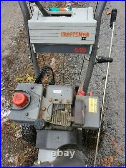Craftsman Snow Blower 5.0 HP 23 Inch Clearing Path 2 Stage runs great in ny