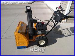 Cub Cadet 2 Stage Snow Thrower With Power Steering Used Very Little