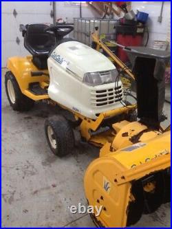 Cub Cadet 3235 with Snowblower, Snow Blade, and Mower Deck