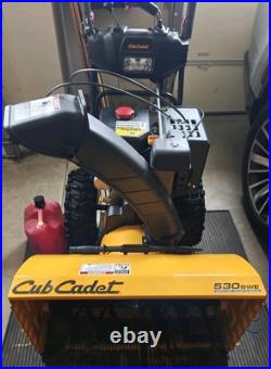 Cub Cadet 530 SWE 30 Snow Blower Lightly Used Pickup Only in Fishers, IN Cub Cadet 530 SWE 30 Snow Blower Lightly Used Pickup Only in Fishers, IN