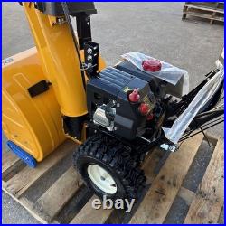 Cub Cadet Snow blower 26inch 2stage. Electric start 243cc. Open box