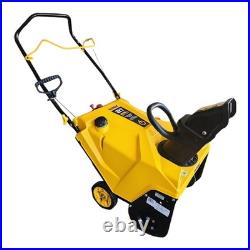 DEWALT 21 in. 208 cc OHV Electric Start Gas Single-Stage Snow Blower