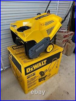 DEWALT 21 in. 208cc Single Stage Gas Snow Blower NEW MISSING PARTS FOR REPAIR