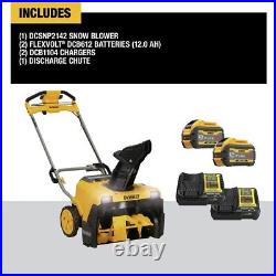 DeWalt 32AA2A0DB56 60V MAX 1-Stage 21 Cordless Battery Powered Snow Blower New