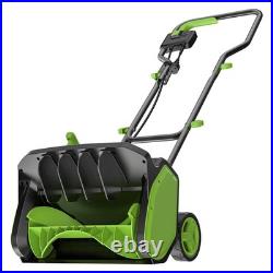 Deli Steelite 17in 12-Amp 120V Electric Corded Snow Shovel/Blower on Wheels