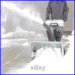 Dirty Hand Tools Snow Blower 30 in Two Stage Gas Electric Track Drive Heavy Type