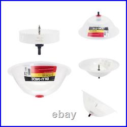 Disston E0215006 Six-Pack Blu-MOL RemGrit Hole Saw Accessories Dust Bowl, for In