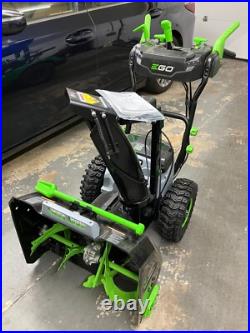 EGO 24 Snow Blower, used 3 times, 50' discharge, bought new, self propelled