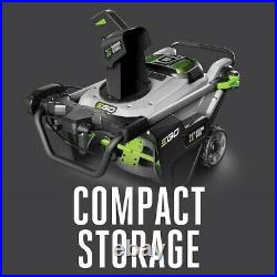 EGO POWER+ 56 Volt 21 Single Stage Cordless Snow Blower withBattery SNT2102