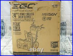 EGO Power+ SNT2400 24 Self-Propelled Snow Blower Battery & Charger Not Included