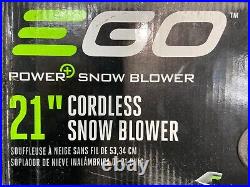EGO Power+ Snowblower 21, 56V Blower + 2 Batteries + 1 Charger SNT2114