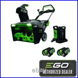 EGO SNT2112 21 Snowblower with Steel Auger (2) 5.0Ah Battery & Charger Included