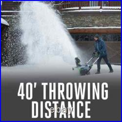 EGO SNT2112 21 Snowblower with Steel Auger (2) 5.0Ah Battery & Charger Included