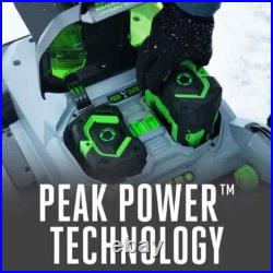 EGO SNT2112 21 Snowblower with Steel Auger (2) 5.0Ah Battery & Charger Included