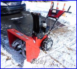 EXCELLENT (Recent Tune-Up!) 24 NORTH STAR Snow King 2 Stage Snow Blower