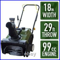 Earth Series 18 in. Single-Stage Gas Snow Blower