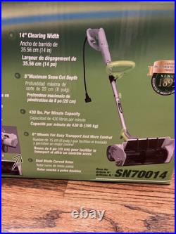 EarthWise 14 Corded Snow Thrower Blower Brand New, Never Opened Great Value