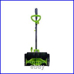 Earthwise SN70016 Electric Corded 12Amp Snow Shovel, 16 Width, 430lbs/Minute