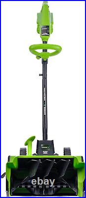 Earthwise SN74016 40-Volt Cordless Electric Snow Shovel, Brushless Motor, 16-Inc