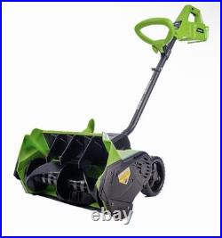 Earthwise SN74016 40-Volt Cordless Electric Snow Shovel, Brushless Motor, 300lbs/M