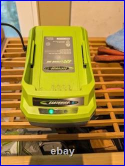 Earthwise SN74016 40V 16 Cordless Snow Shovel Blower with Battery & Charger