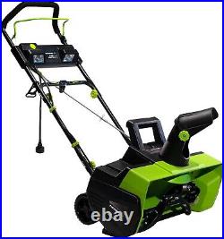 Earthwise by ALM Snow Thrower 22 Inch Electric Corded 15 Amp SN75022 Snow Blower