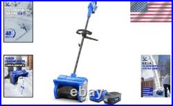 Effortless Snow Removal 40V 15 Electric Shovel with 16.5 Ft Throw Distance Effortless Snow Removal 40V 15 Electric Shovel with 16.5 Ft Throw Distance