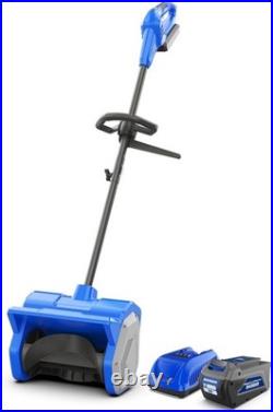 Effortless Snow Removal 40V 15 Electric Shovel with 16.5 Ft Throw Distance Effortless Snow Removal 40V 15 Electric Shovel with 16.5 Ft Throw Distance