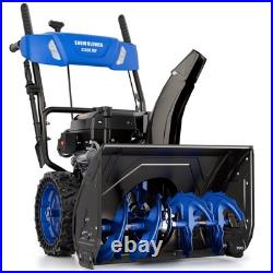 Efurden Gas Snow Blower 2 Stage, 24 Inch 212cc Recoil Start 40Ft Snow Throwing