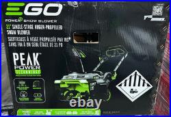 Ego Power+ Snow Blower 21 Auger-Propelled With Two 7.5Ah Batteries & Charger