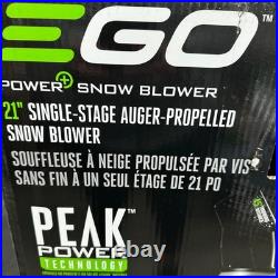 Ego Power+ Snow Blower 21 Auger-Propelled With Two 7.5Ah Batteries & Charger