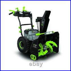 Ego Power+ Snow Blower 24In Self-Propelled 2 Stage With Two 10 Ah Batteries Ego Power+ Snow Blower 24In Self-Propelled 2 Stage With Two 10 Ah Batteries