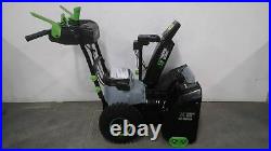 Ego SNT2400 24 In Clearing Path 15 In Wheel Dia 2 Stage Snow Blower