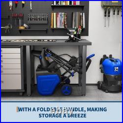 Electric Corded Snow Shovel 20V Corded Charger Operated Electric Snow Thrower