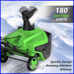 Electric Snow Blower, 15-Amp 20-Inch Electric Snow Blaster