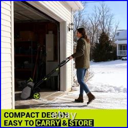 Electric Snow Shovel, 12-Amp Snow Blower 17 Wide & 6 Deep Clearing Electric Snow Shovel, 12-Amp Snow Blower 17 Wide & 6 Deep Clearing