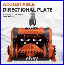 Electric Snow Shovel, Cordless, includes 4A 21V Battery And Accessories, New