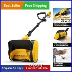 Electric Snow Shovel for De-Walt 20V Max Battery, 11 Brushless Snow Blower w