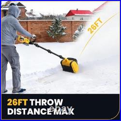 Electric Snow Shovel for De-Walt 20V Max Battery, 11 Brushless Snow Blower w