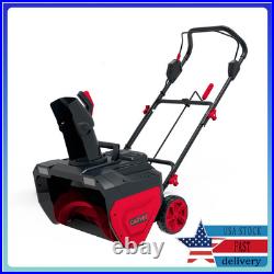 Electric Snow Thrower 21'' Cordless 40V 5.0Ah Batteries Brushless Snow Blower