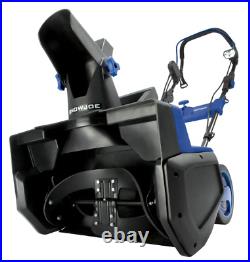 Electric Walk-Behind Single Stage Snow Thrower/Blower(Blue)