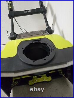 FOR PARTS Ryobi RY40806 HP 40v Cordless Brushless 21 Snow Blower. NOT WORKING