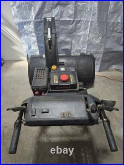 Gardenpro Loncin 420cc Two Stage Gasoline Snow Blower 42in Black Electric Start