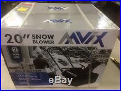 Gas Powered Snowblower Thrower Single Stage AGT1420 New