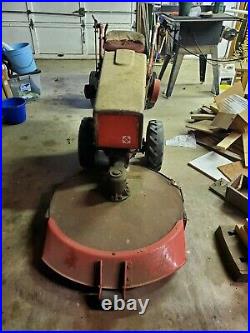 Gravely L8 walk-behind tractor