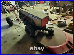 Gravely L8 walk-behind tractor