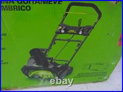 GreenWorks 2601302 80-Volt 20-Inch Cordless Snow Thrower Bare Tool