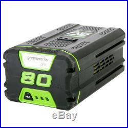 GreenWorks GBA80400 80-Volt 4.0Ah Lithium-Ion Rapid Charge Battery 2902402